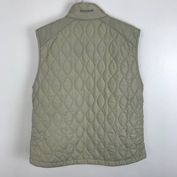 Woolrich Quilted Beige Vest - Picture 5 of 7
